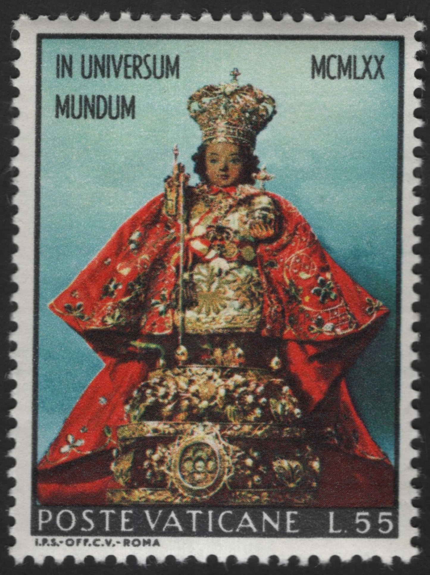 SCG13205 - Vatican City 1970 In Universum Mundum World Mission Series Stamps