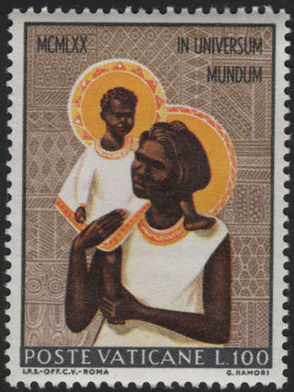SCG13205 - Vatican City 1970 In Universum Mundum World Mission Series Stamps