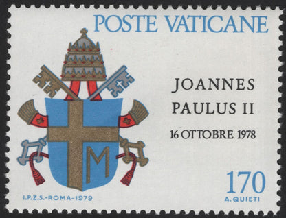 SCG13201 - Vatican City – 1979 Commemoration of the Election of Pope John Paul II
