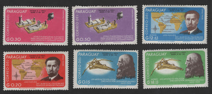 SCG11839 - Paraguay – Scientific Innovation & Aviation Commemoratives (Centenario de la Epopeya Nacional 1864–1870 Issue)