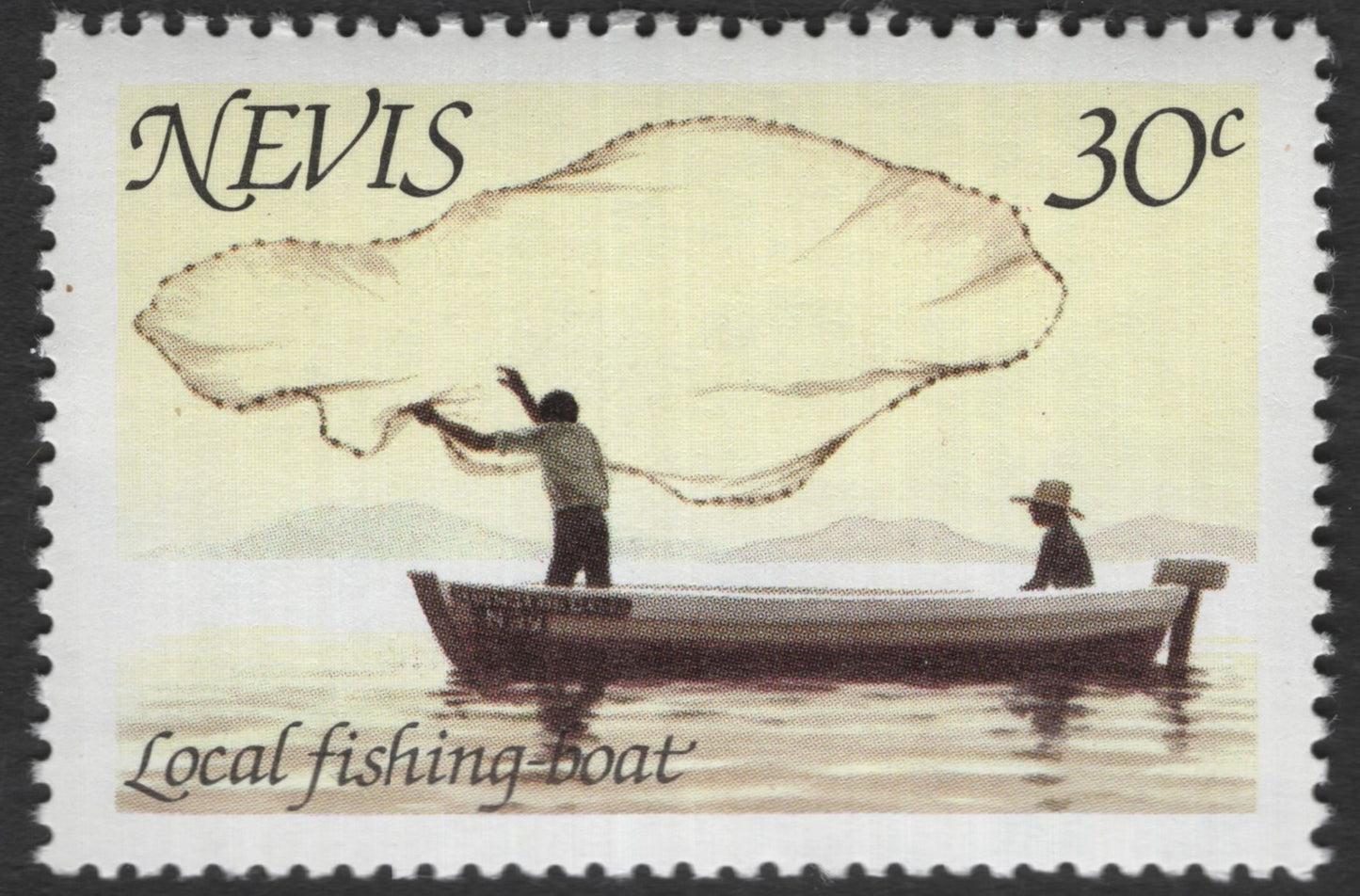 SCG11836 - Nevis Traditional Boats Series (Lighter, Caona, Local Fishing Boat)