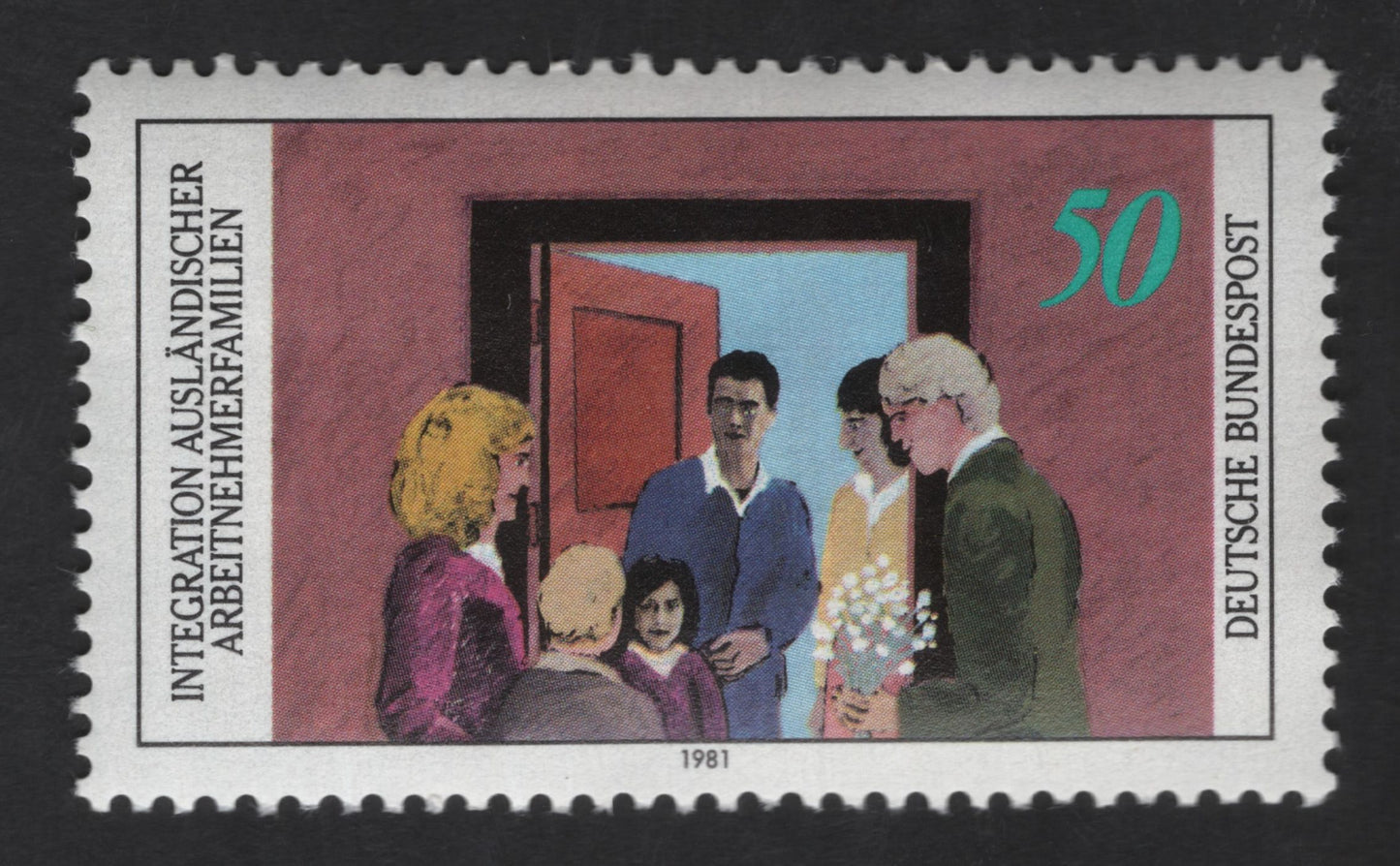 SCG13566 - Germany 1981 – Integration of Foreign Worker Families (50 Pfennig)