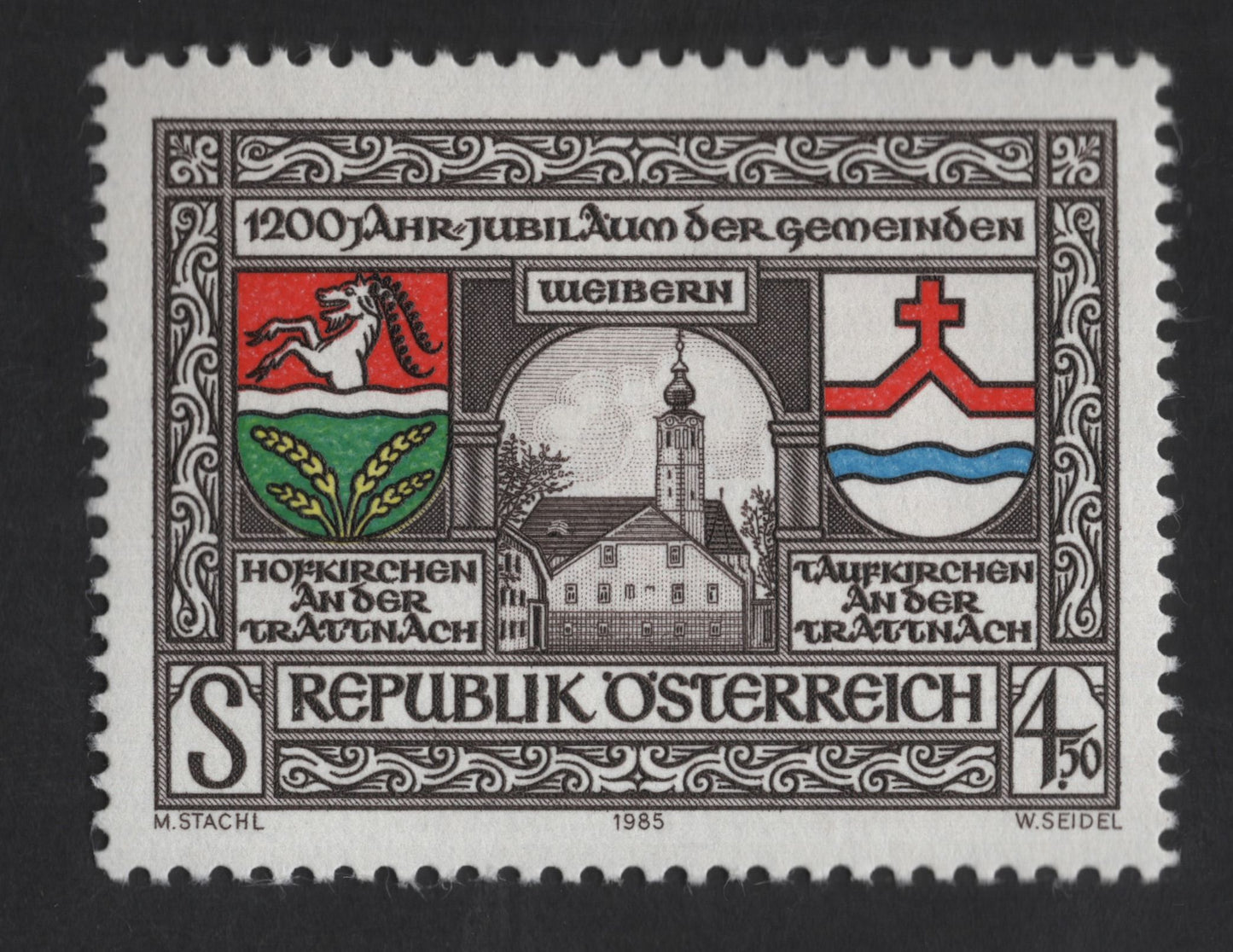 SCG13612 - Austria 1985 – 1200 Years of the Municipality of Weibern