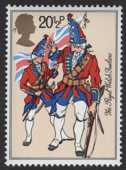 SCG11844 - Great Britain 1985 – British Army Uniforms Historical Series (Set of 5)