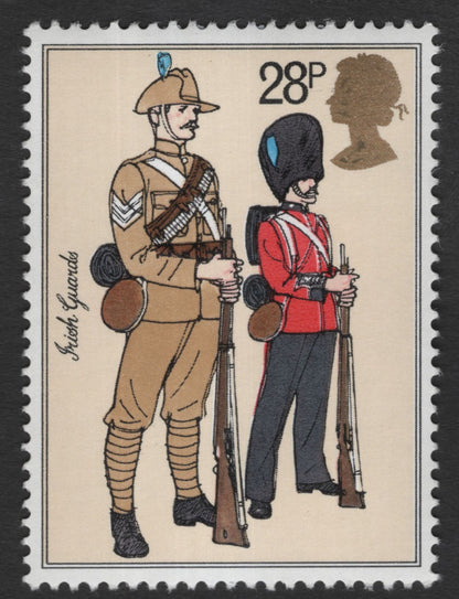 SCG11844 - Great Britain 1985 – British Army Uniforms Historical Series (Set of 5)