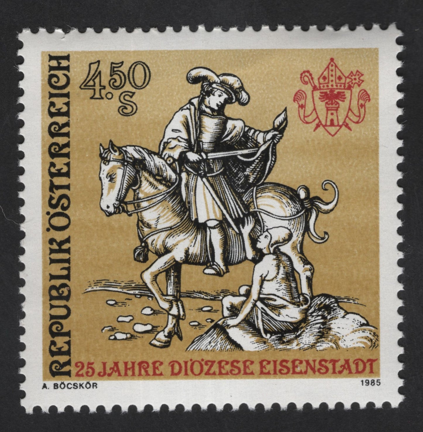 SCG13605 - Austria 1985 – 25 Years of the Diocese of Eisenstadt (St. Martin Charity Scene)