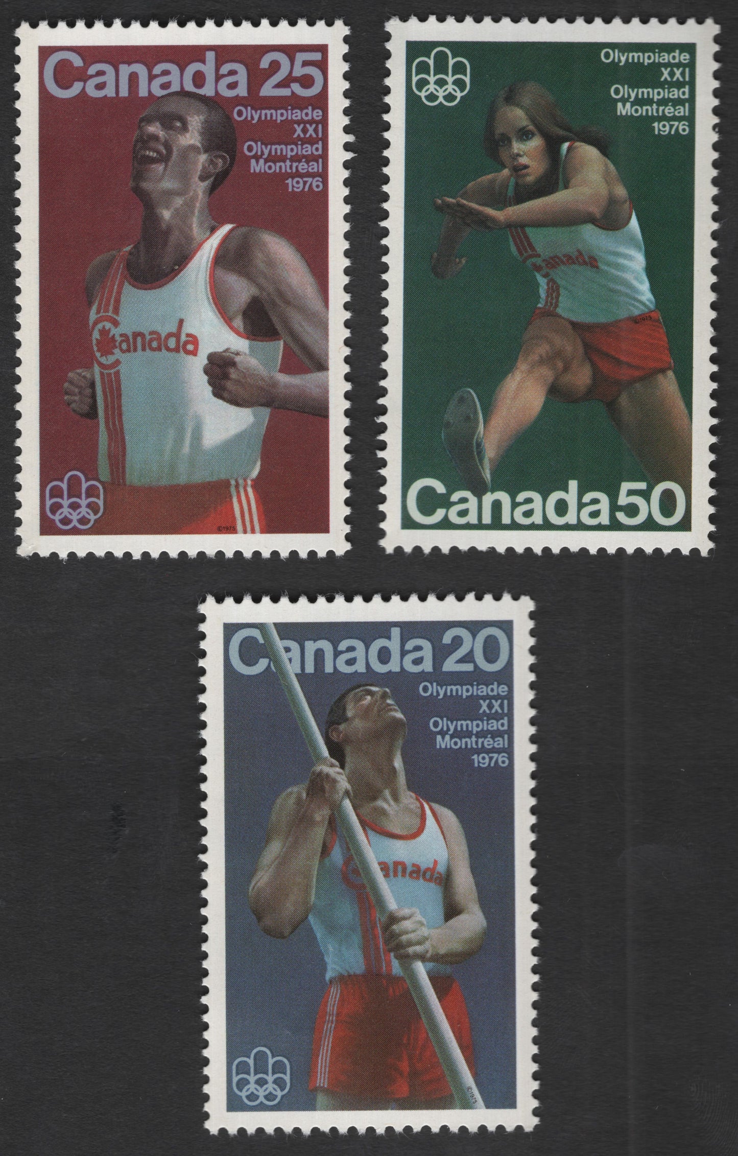 SCG11845 - Canada 1976 Montréal Olympic Athletes Commemorative Set
