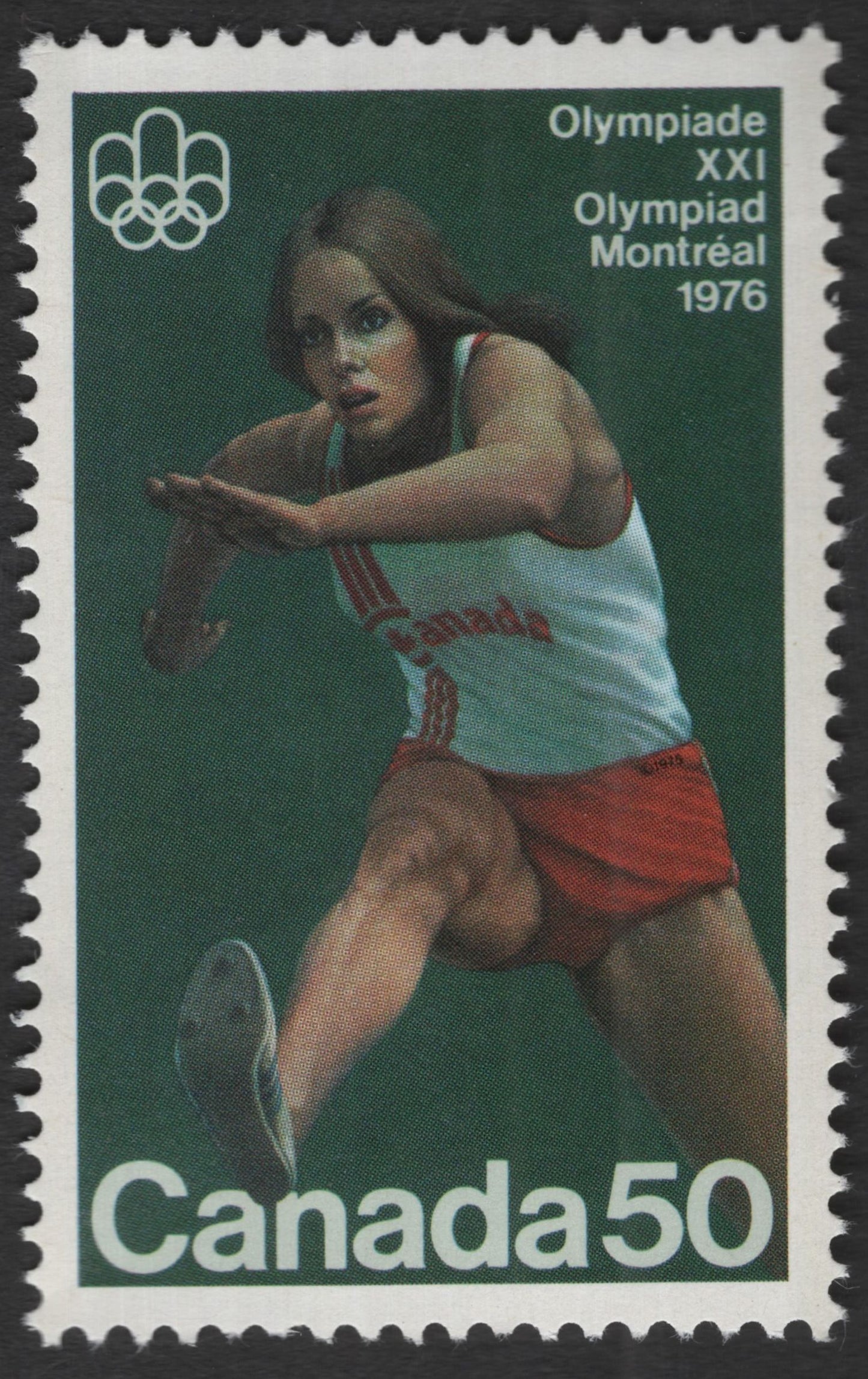 SCG11845 - Canada 1976 Montréal Olympic Athletes Commemorative Set