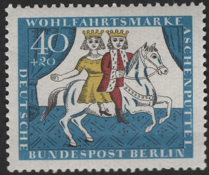 SCG13079 - Germany (Berlin) 1967 – “Aschenputtel” (Cinderella) Welfare Stamp Set