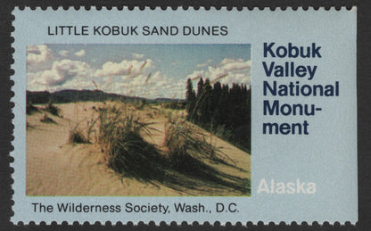 SCG11851 - Alaska Wilderness Landscapes & Wildlife Conservation Labels Set