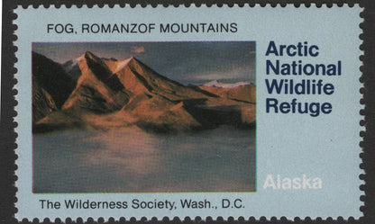 SCG11851 - Alaska Wilderness Landscapes & Wildlife Conservation Labels Set