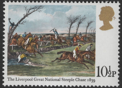 SCG11852 - United Kingdom 1979 Historic Horse Racing Paintings (Set of 4)