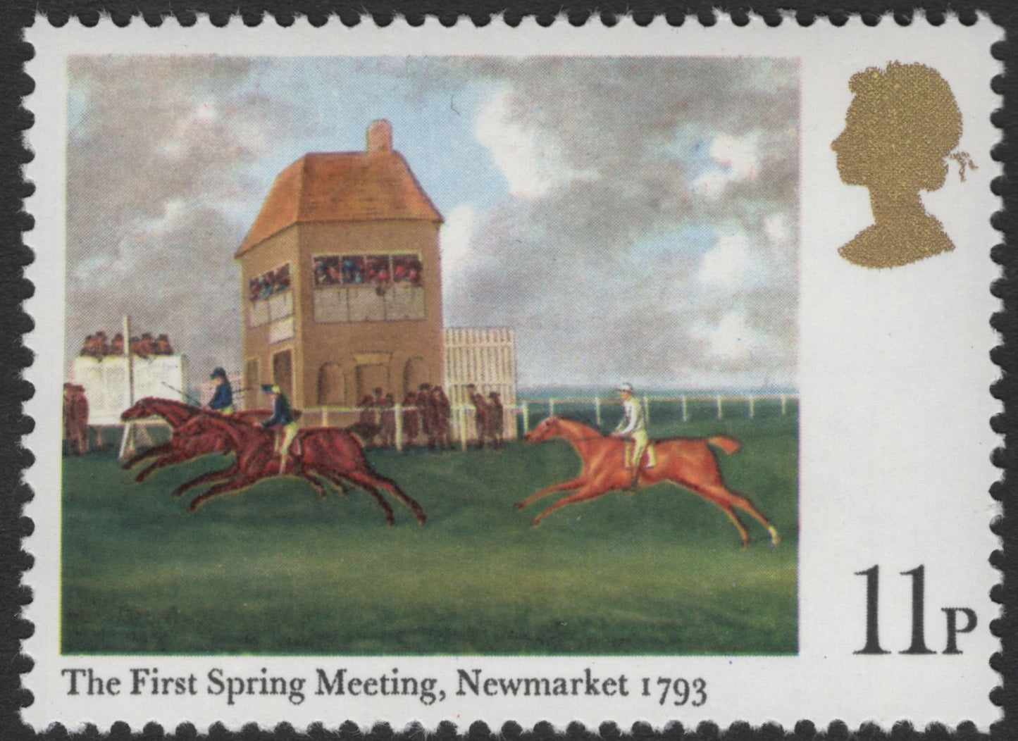 SCG11852 - United Kingdom 1979 Historic Horse Racing Paintings (Set of 4)