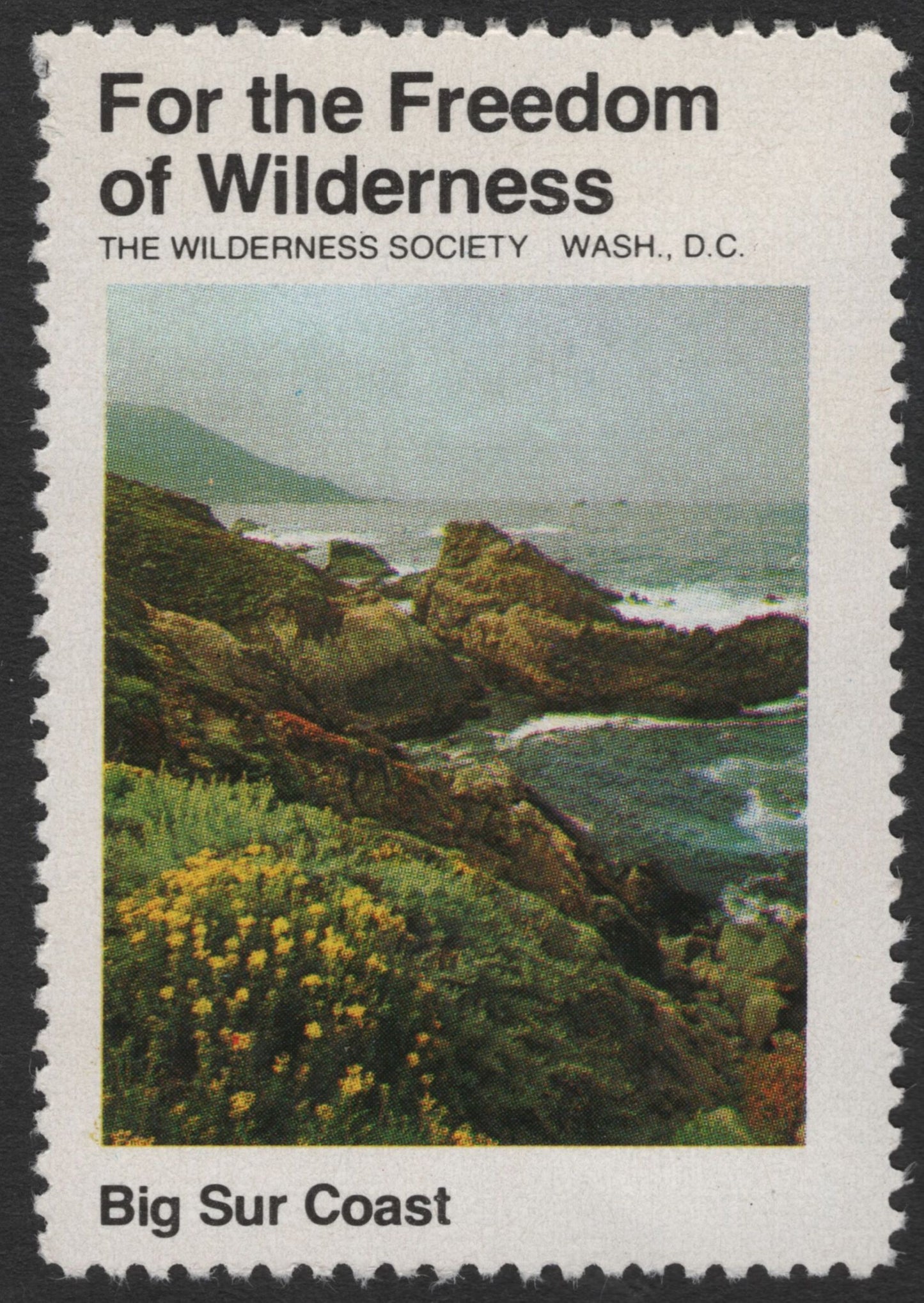SCG11849 - USA – “For the Freedom of Wilderness” Scenic Conservation Poster Stamp Set