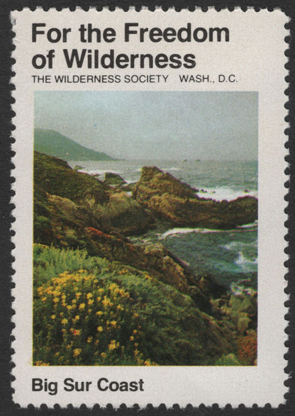 SCG11849 - USA – “For the Freedom of Wilderness” Scenic Conservation Poster Stamp Set