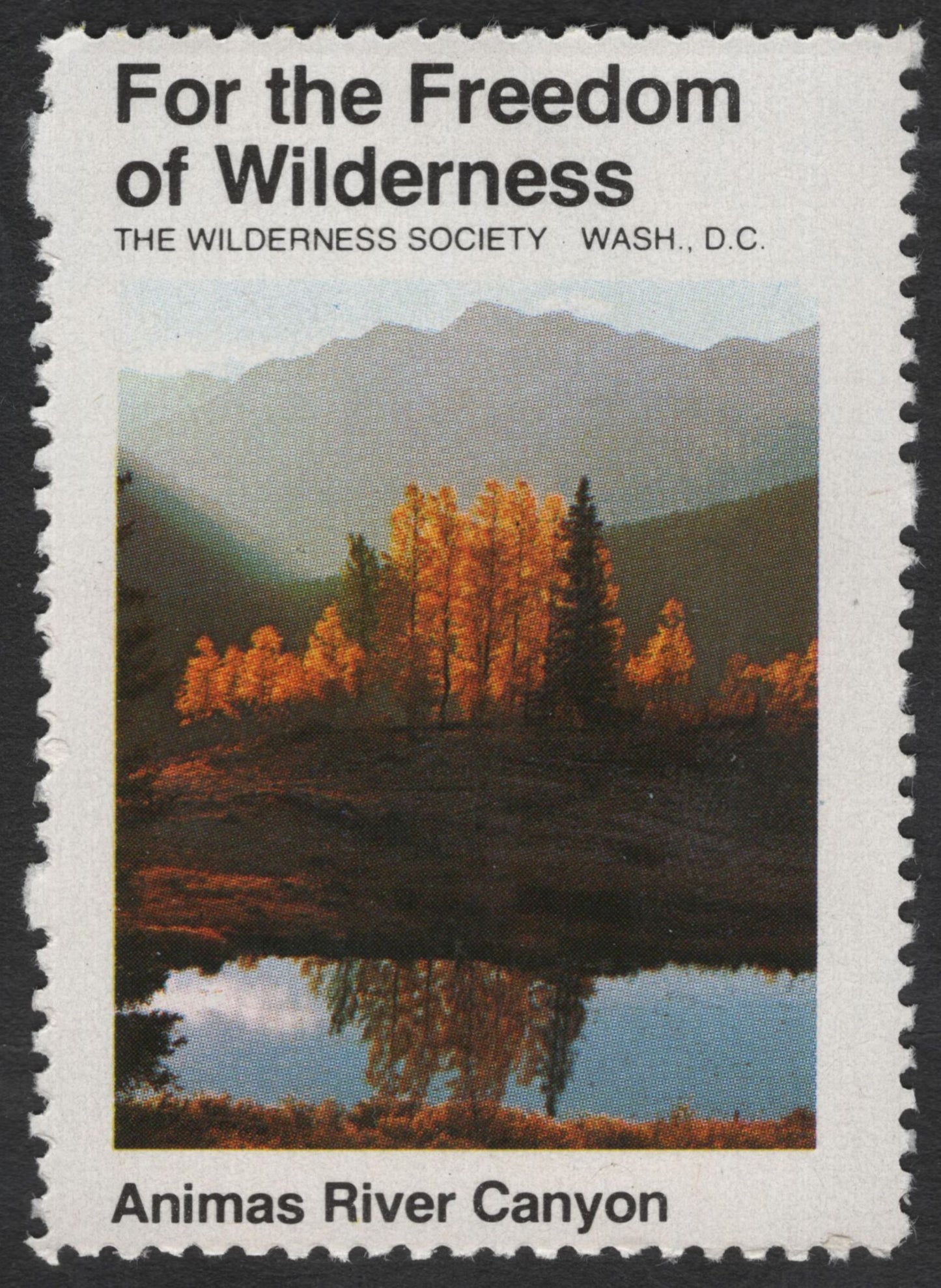 SCG11849 - USA – “For the Freedom of Wilderness” Scenic Conservation Poster Stamp Set