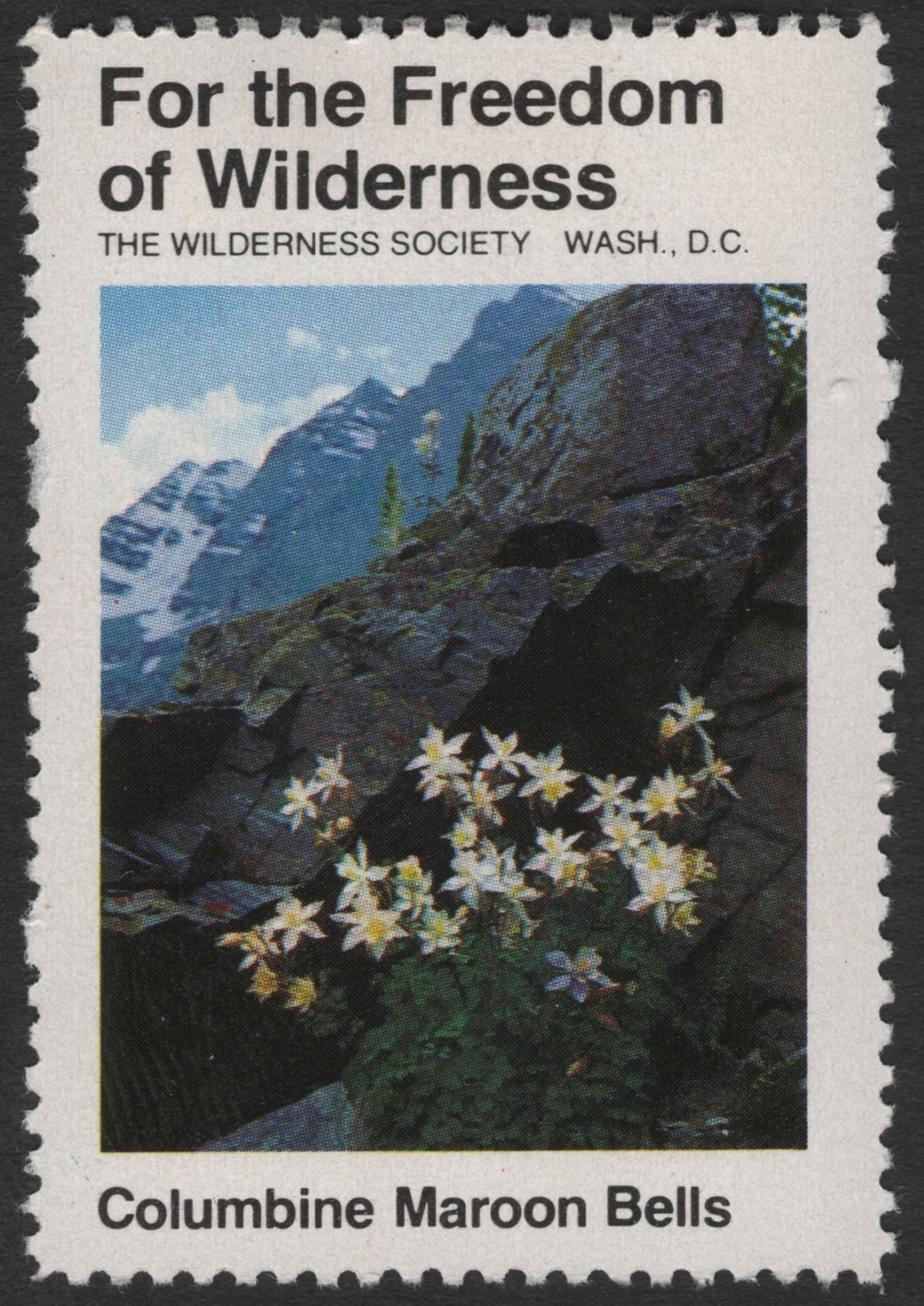 SCG11849 - USA – “For the Freedom of Wilderness” Scenic Conservation Poster Stamp Set