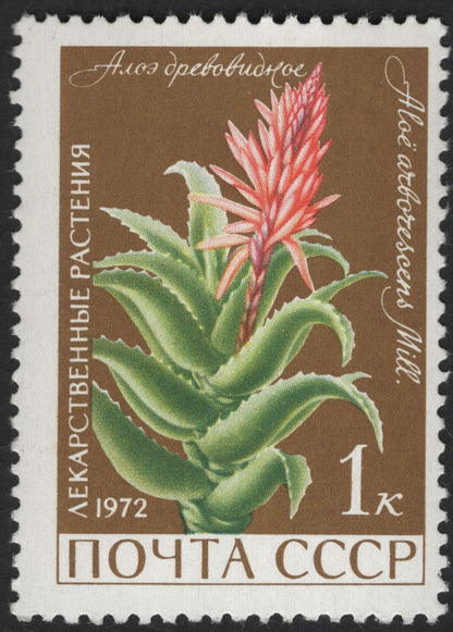 SCG13077 - USSR 1972 – Medicinal Plants Definitive Set