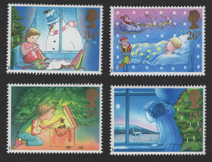 SCG11857 - United Kingdom 1987 Christmas – Children’s Festive Story Illustrations (Set of 4)