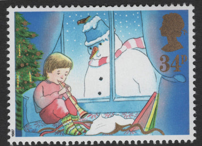 SCG11857 - United Kingdom 1987 Christmas – Children’s Festive Story Illustrations (Set of 4)