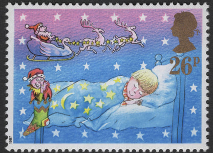 SCG11857 - United Kingdom 1987 Christmas – Children’s Festive Story Illustrations (Set of 4)