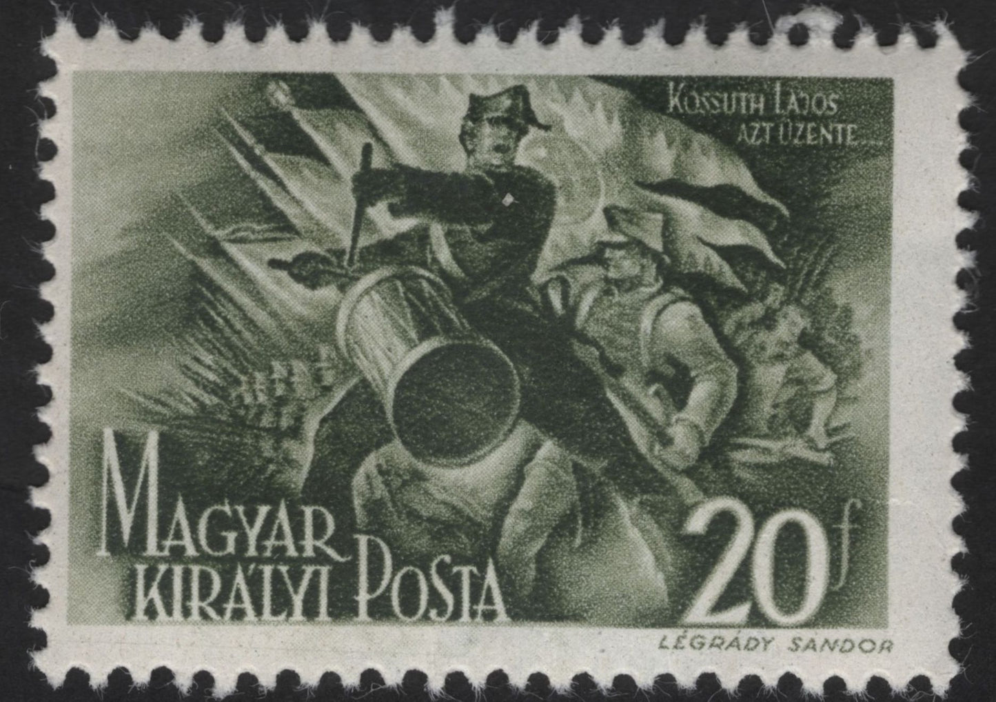 SCG13086 - Hungary 1944 – Kossuth Lajos Revolutionary Propaganda Set
