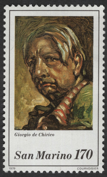 SCG11854 - San Marino 1979 Giorgio de Chirico Paintings – Art Series (Set of 3)