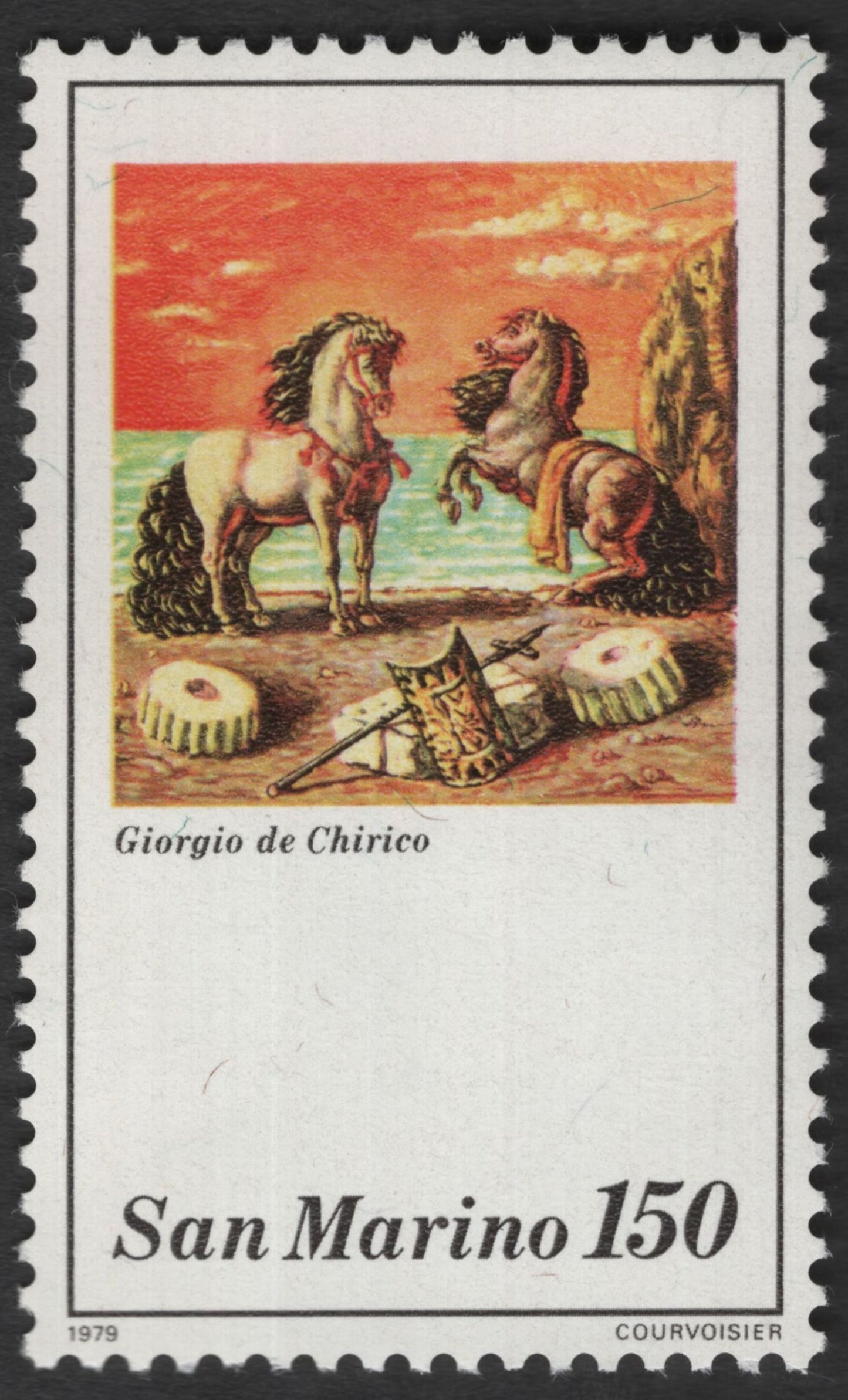SCG11854 - San Marino 1979 Giorgio de Chirico Paintings – Art Series (Set of 3)