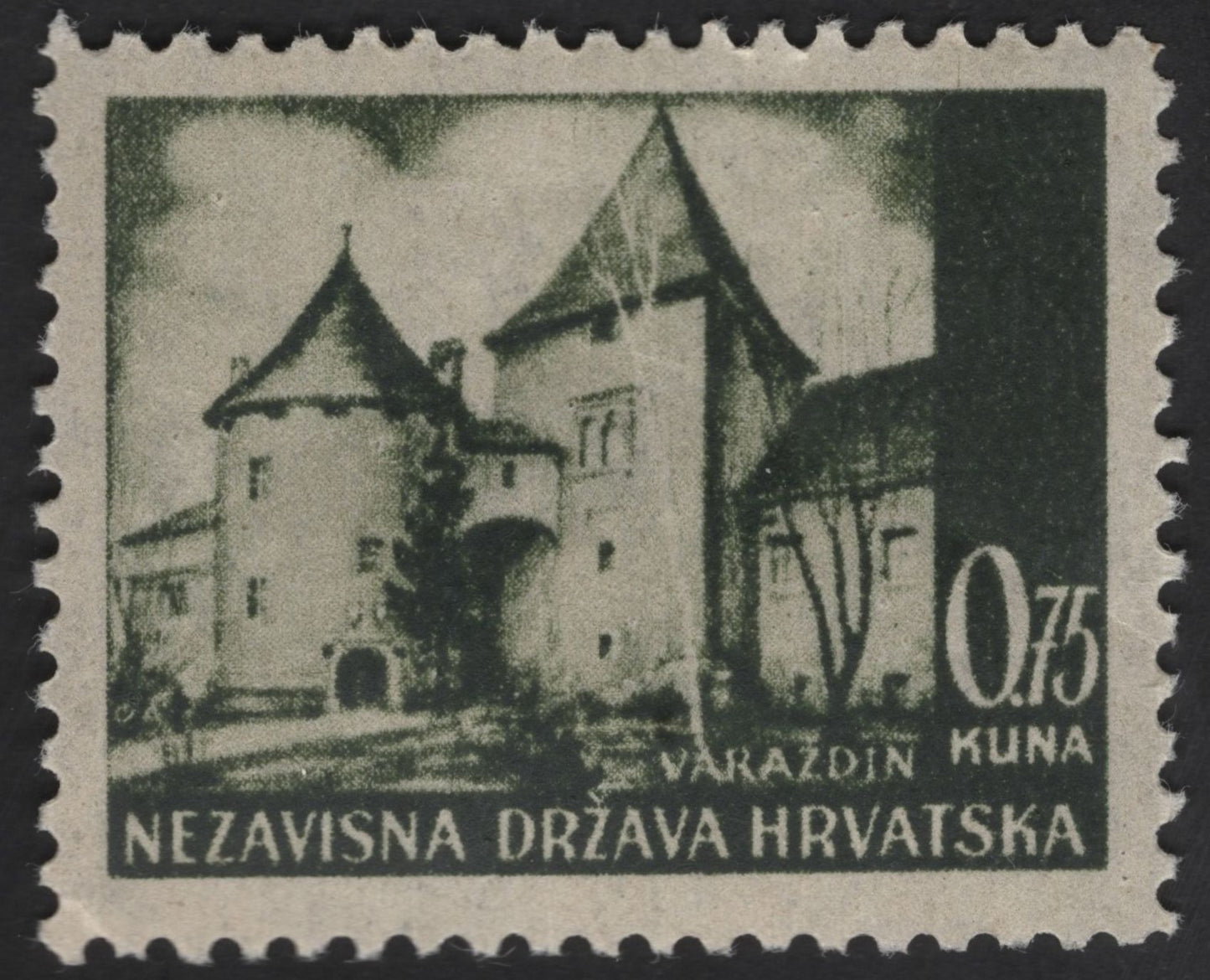 SCG13083 - Croatia (Independent State) 1943–1944 – Regional Views & Rural Life Definitive Set