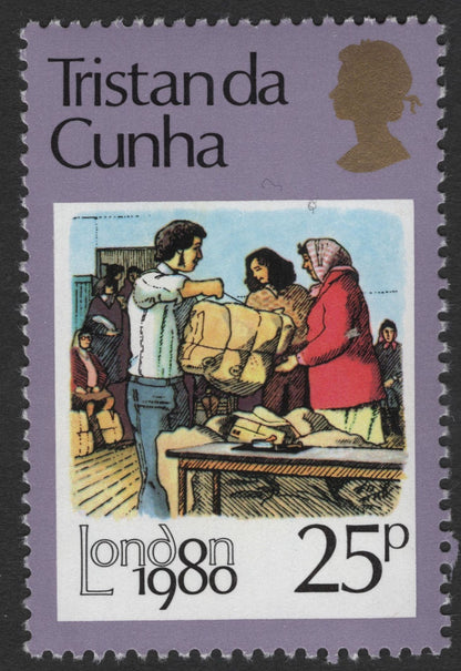 SCG11860 - Tristan da Cunha 1980 – Island Life and Economic Activities (Set of 5)
