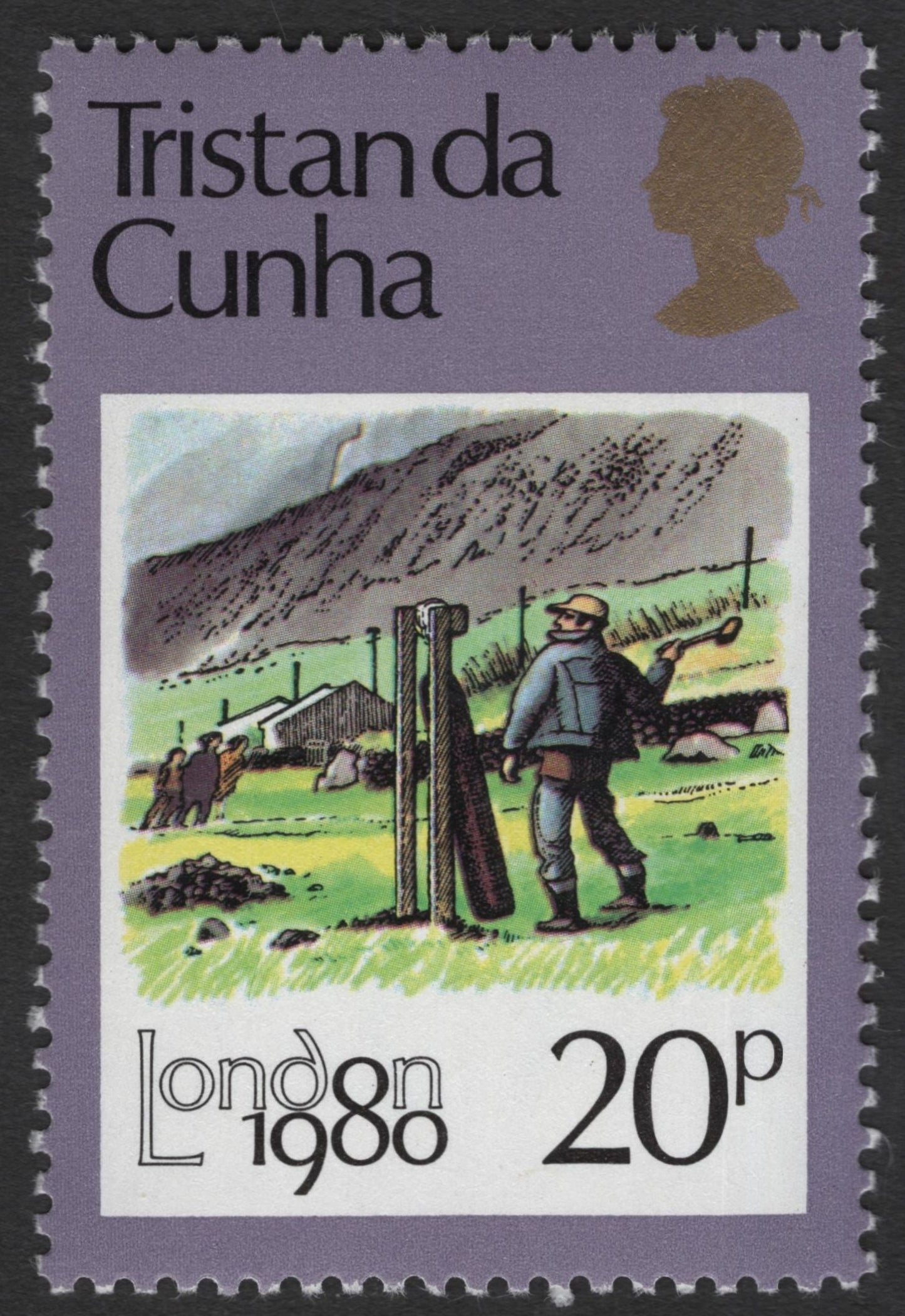 SCG11860 - Tristan da Cunha 1980 – Island Life and Economic Activities (Set of 5)