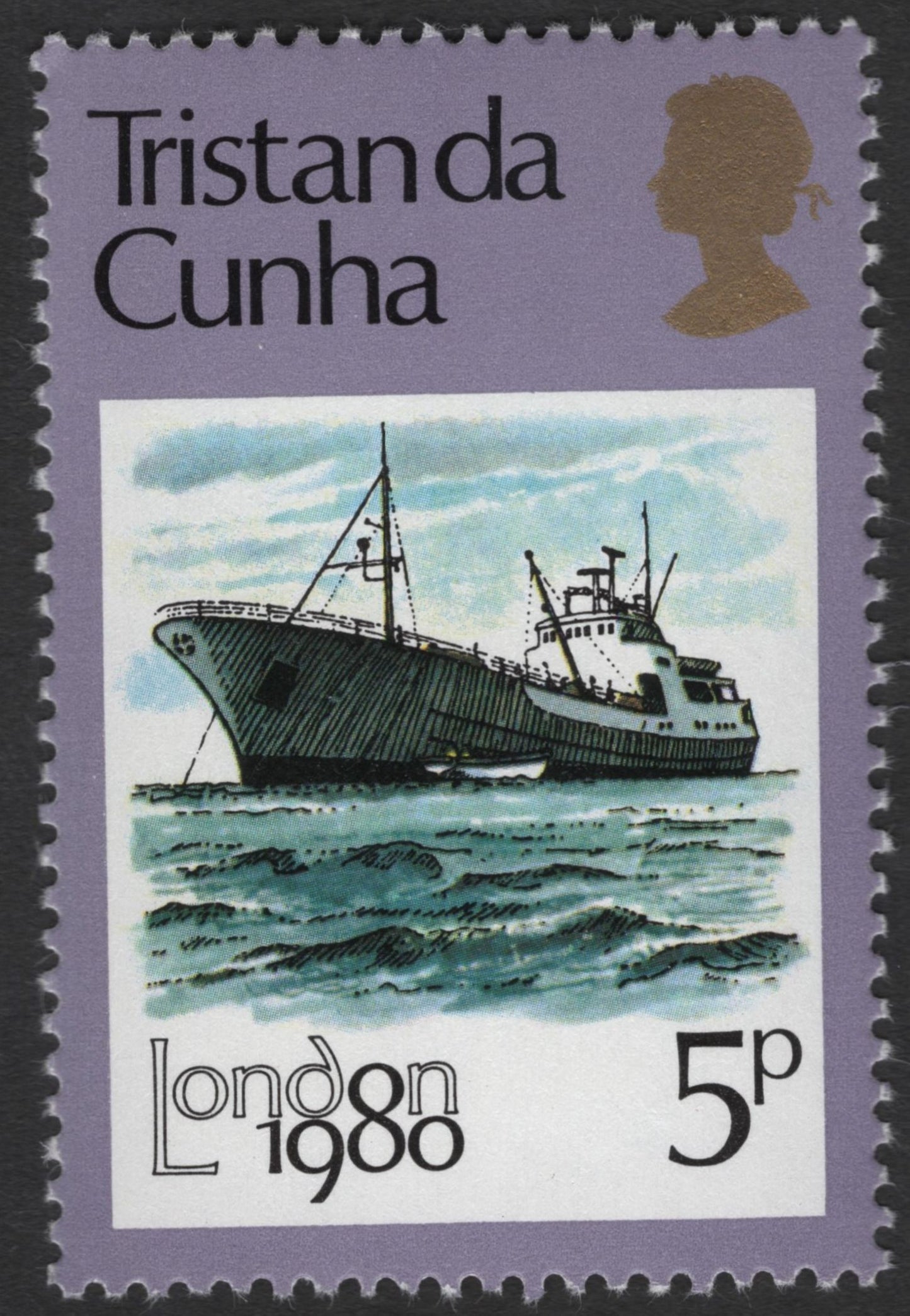 SCG11860 - Tristan da Cunha 1980 – Island Life and Economic Activities (Set of 5)