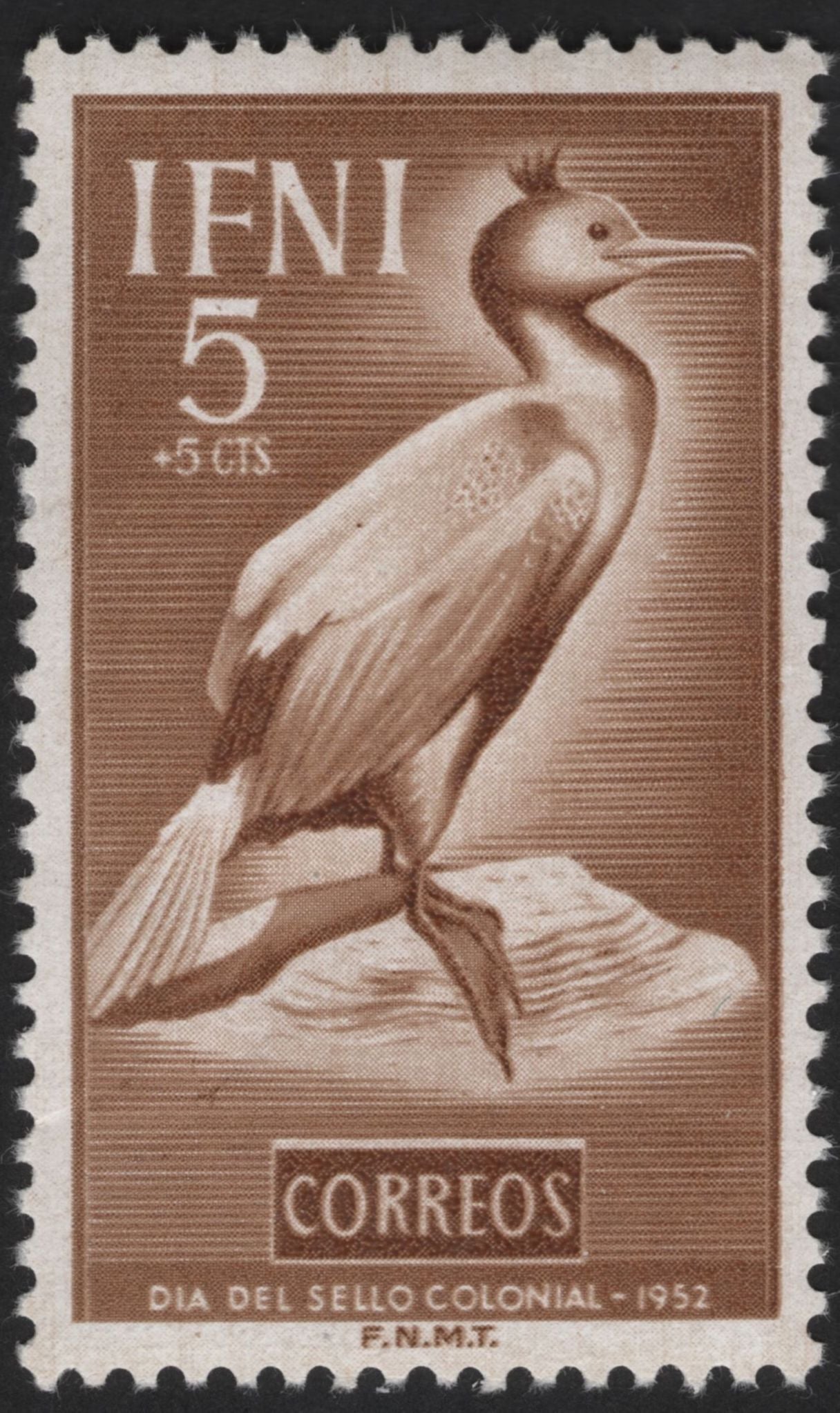 SCG13087 - Spanish Ifni 1952 – Día del Sello Colonial (Cormorant Set)