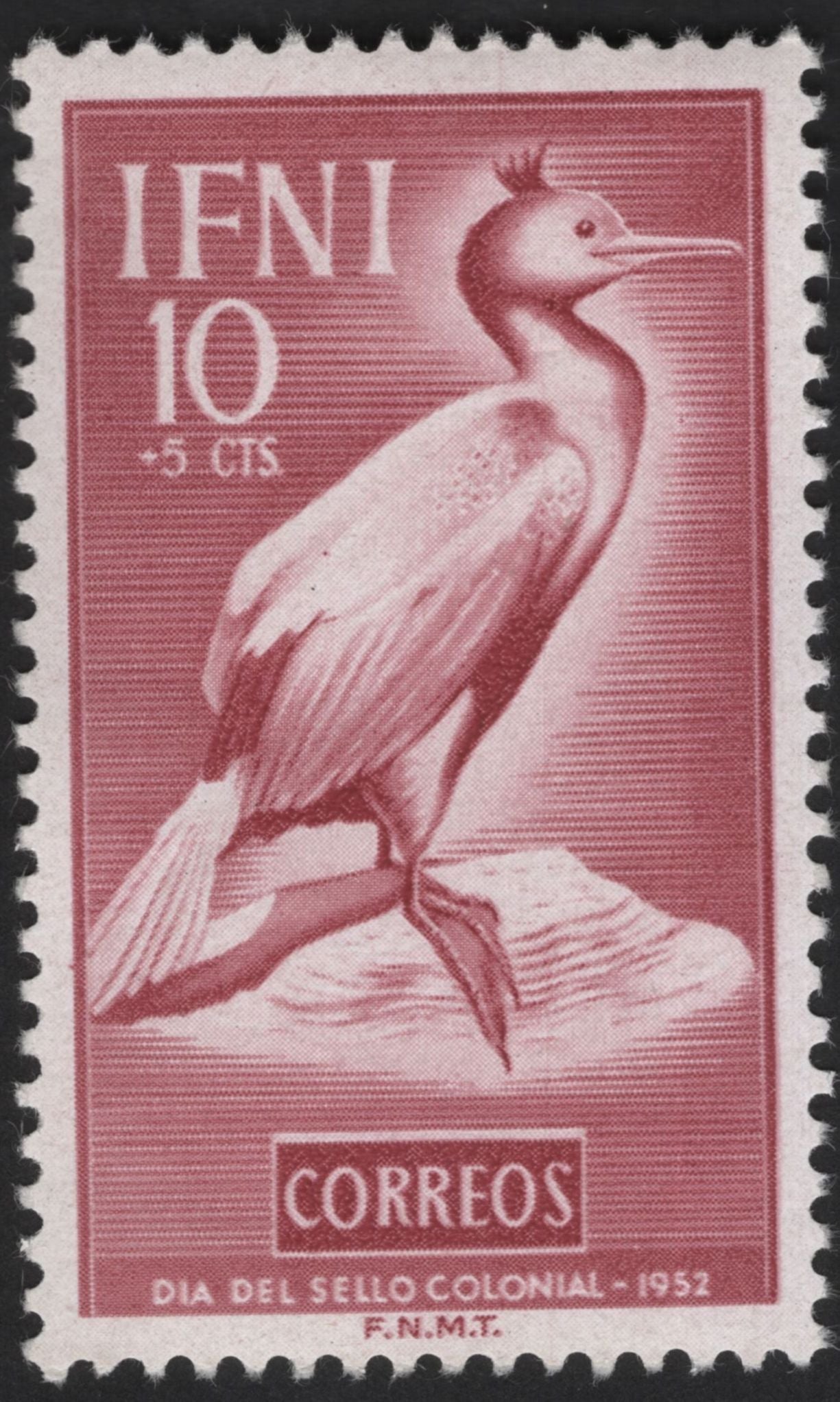 SCG13087 - Spanish Ifni 1952 – Día del Sello Colonial (Cormorant Set)
