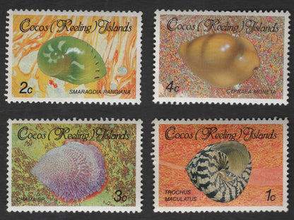 SCG11859 - Cocos (Keeling) Islands Marine Shells Series (Definitive Issues)