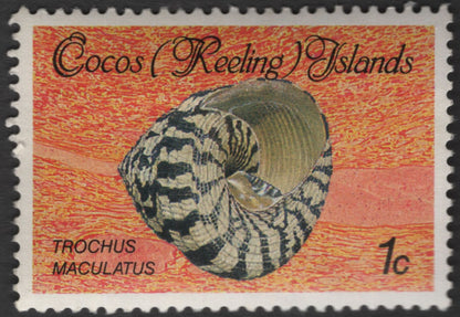 SCG11859 - Cocos (Keeling) Islands Marine Shells Series (Definitive Issues)