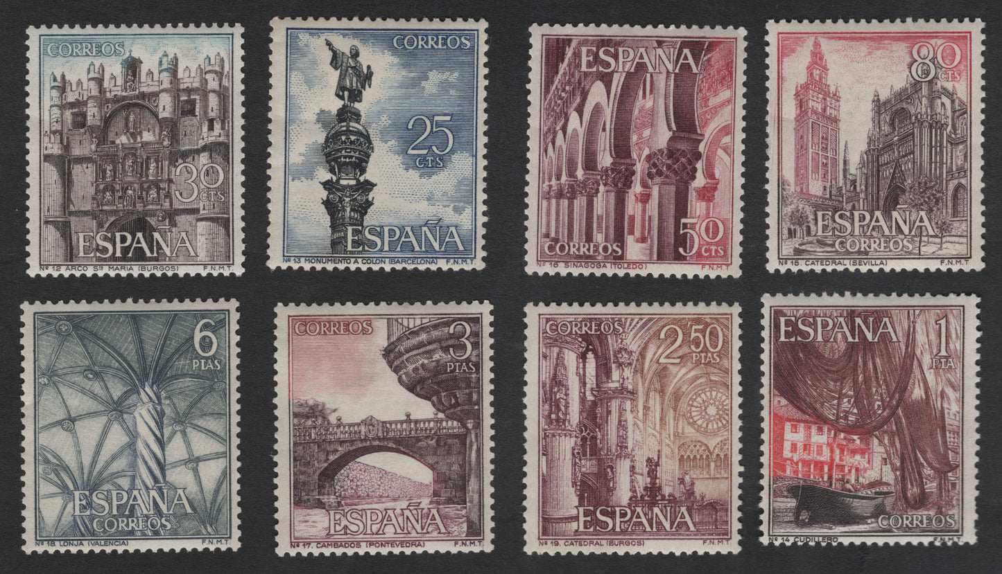 SCG11862 - Spain Architectural & Historic Monuments Definitive Series