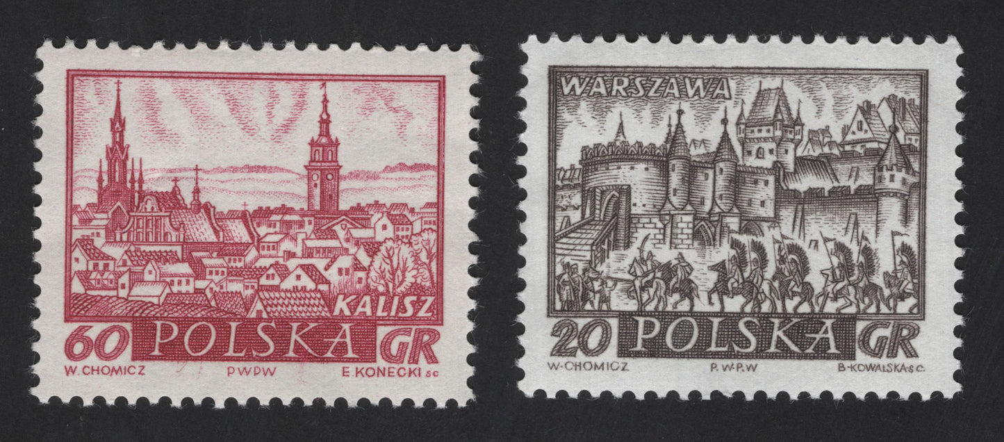 SCG13094 - Poland Historic Cities Series – Kalisz & Warszawa (Warsaw) Architectural Views