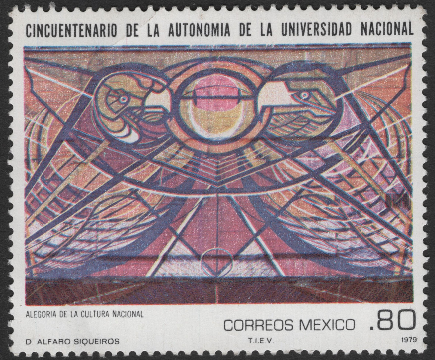 SCG11866 - Mexico 1979 – 50th Anniversary of the Autonomy of the National University (UNAM) Stamp Set
