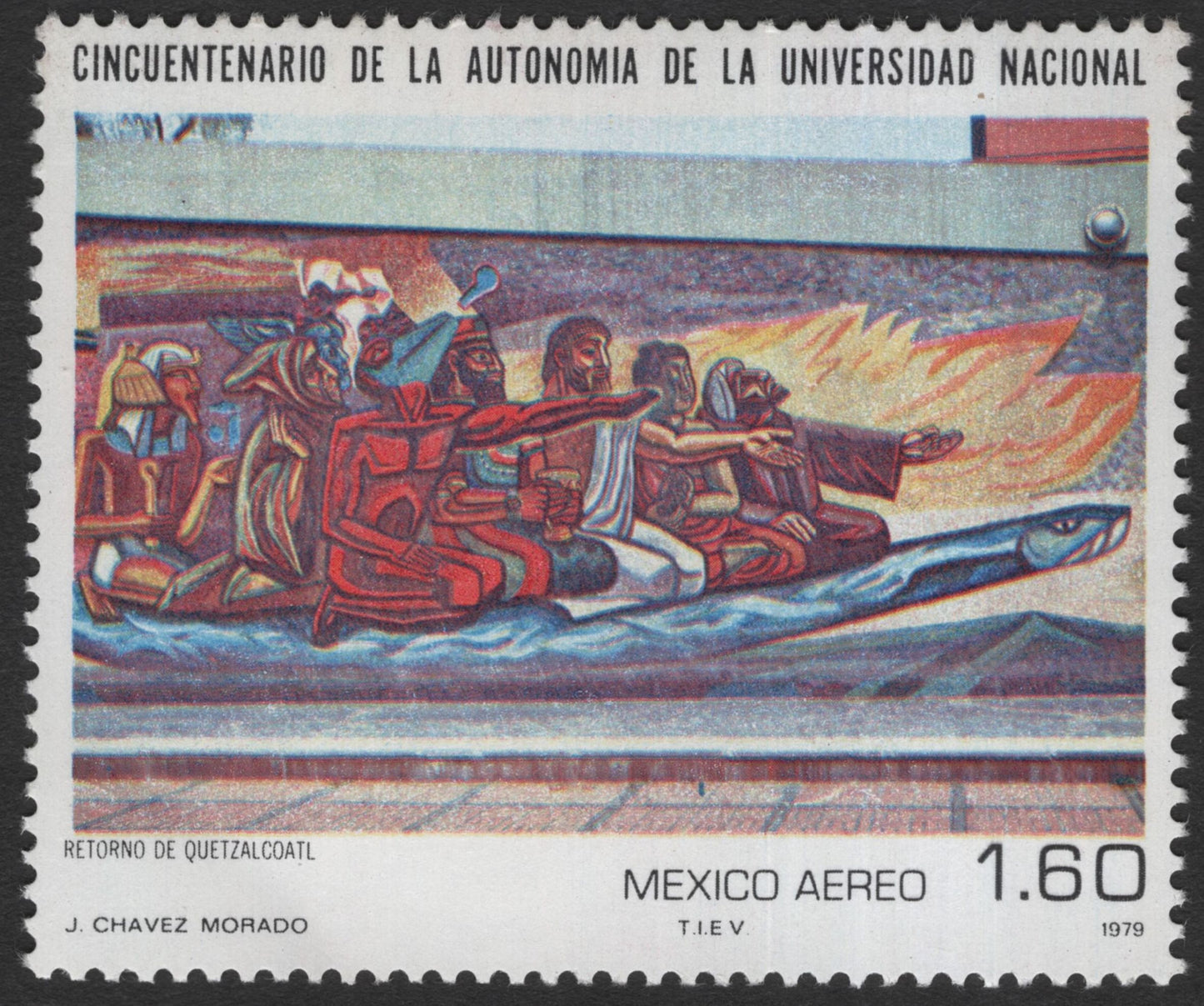 SCG11866 - Mexico 1979 – 50th Anniversary of the Autonomy of the National University (UNAM) Stamp Set