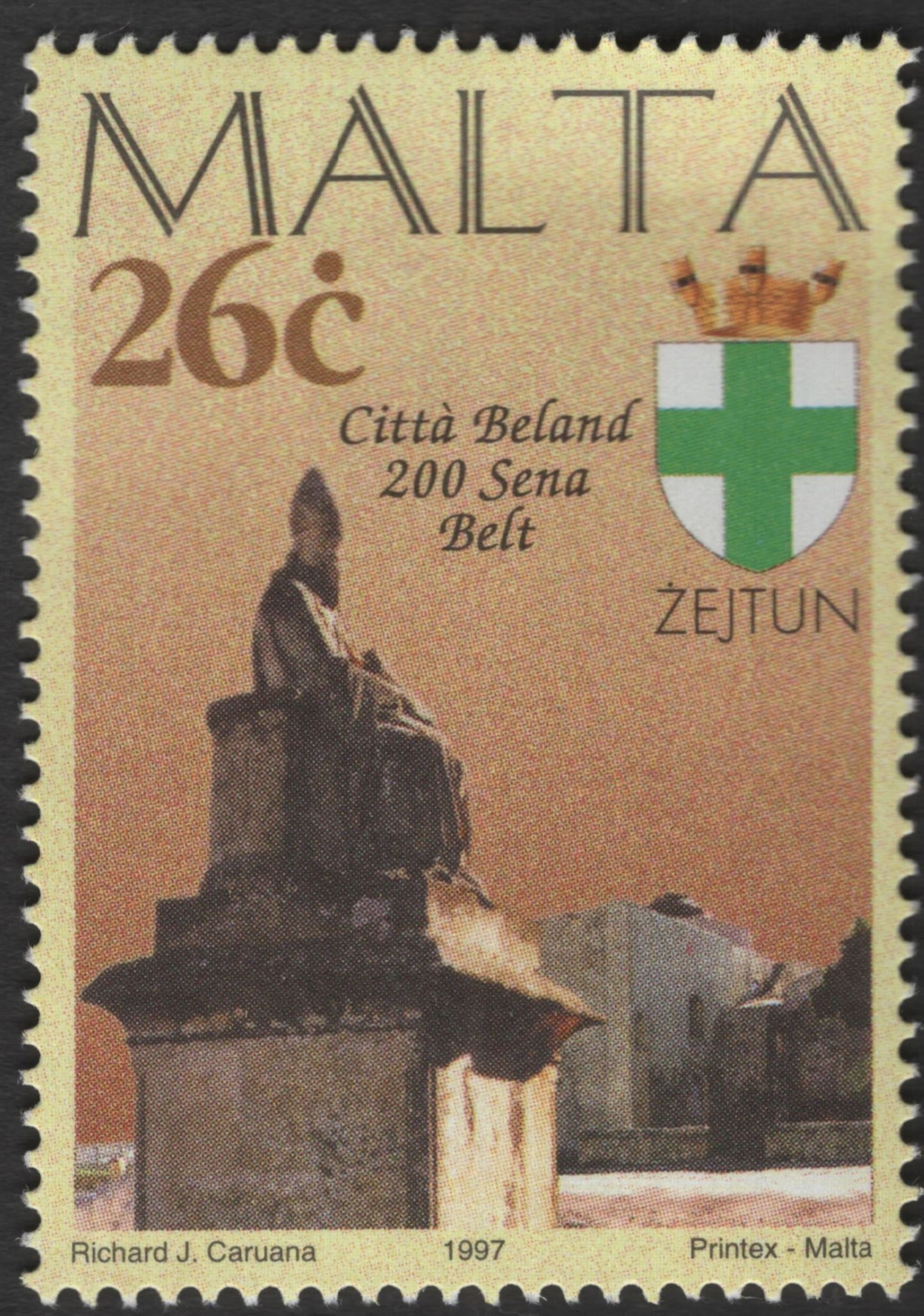 SCG11867 - Malta 1997 “200 Sena Belt” Historic Cities Commemorative Set