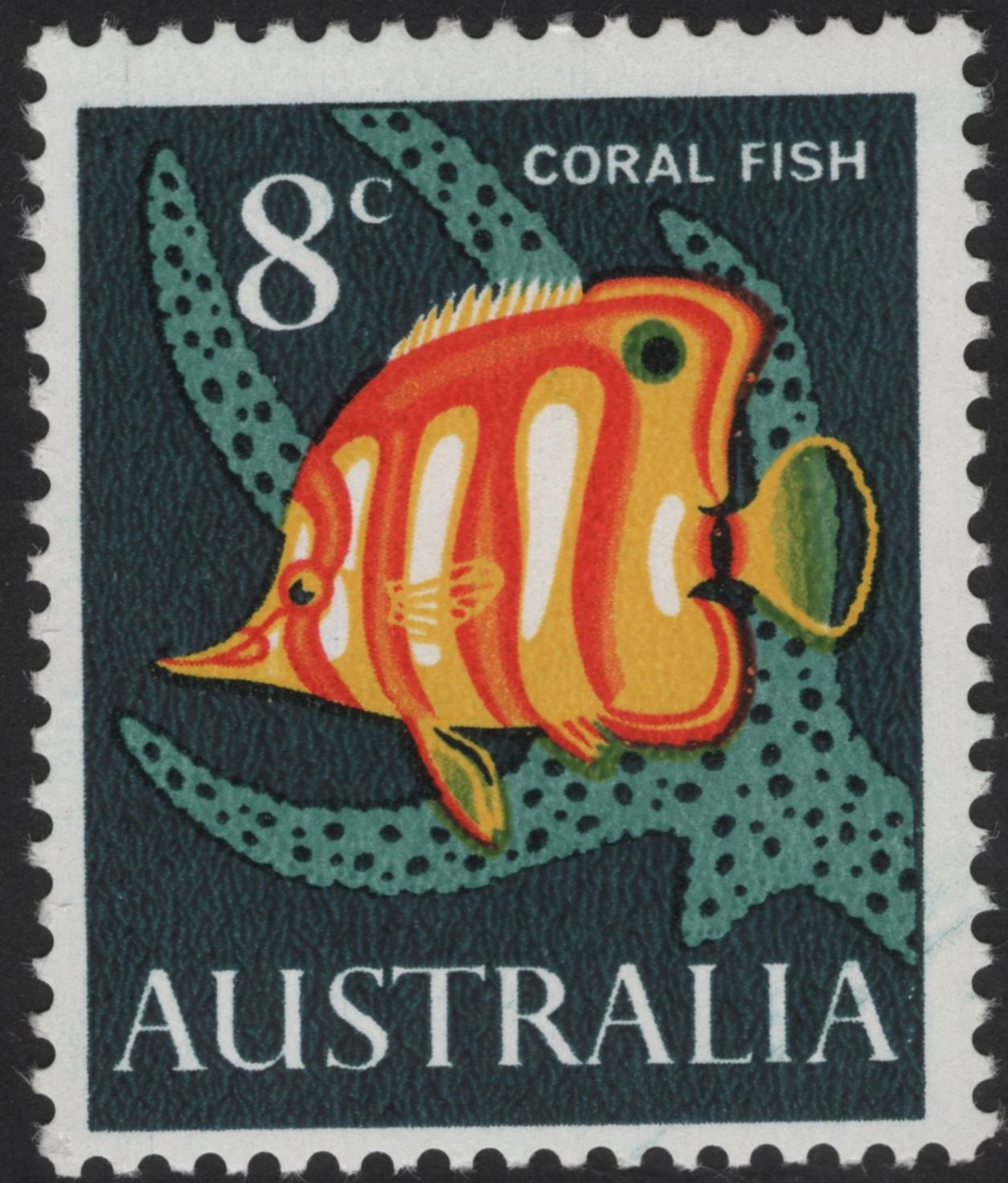 SCG13100 - Australia 8c Coral Fish – Marine Life Issue