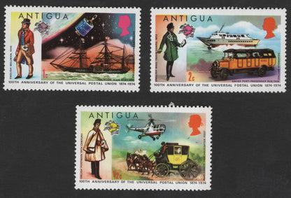 SCG11868 - Antigua 1974 – Universal Postal Union 100th Anniversary (Postal Transport Progress Set)