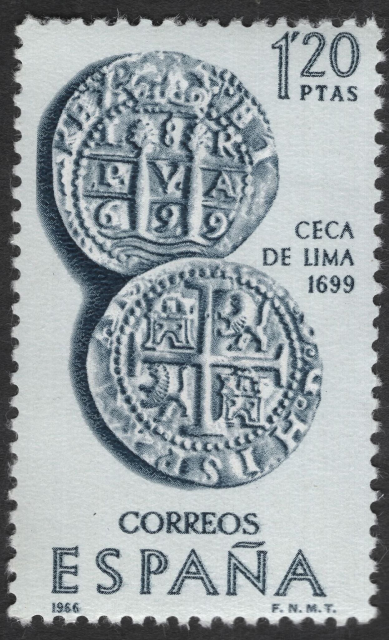 SCG11865 - Spain 1966 Hispanic Heritage Commemorative Stamp Set