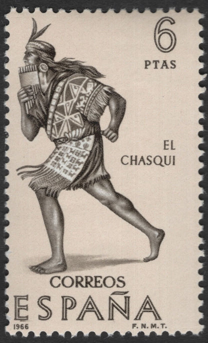 SCG11865 - Spain 1966 Hispanic Heritage Commemorative Stamp Set