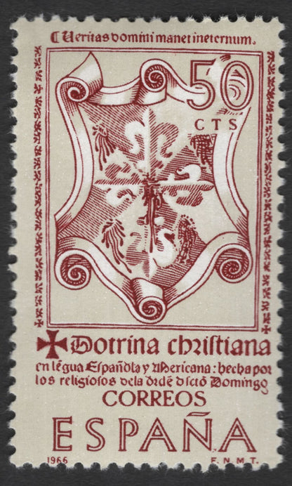 SCG11865 - Spain 1966 Hispanic Heritage Commemorative Stamp Set
