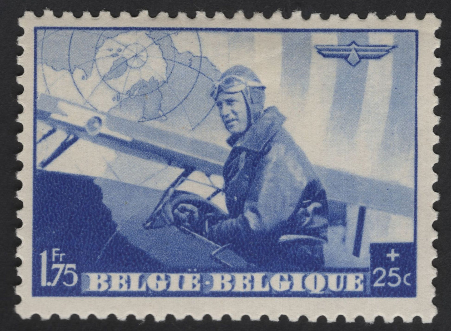 SCG13098 - Belgium 1936 Aviation Charity Semi-Postal Stamp Set