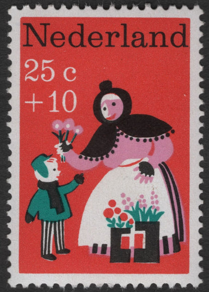 SCG11869 - Netherlands Children’s Charity (Kinderzegels) Illustrated Semi-Postal Set