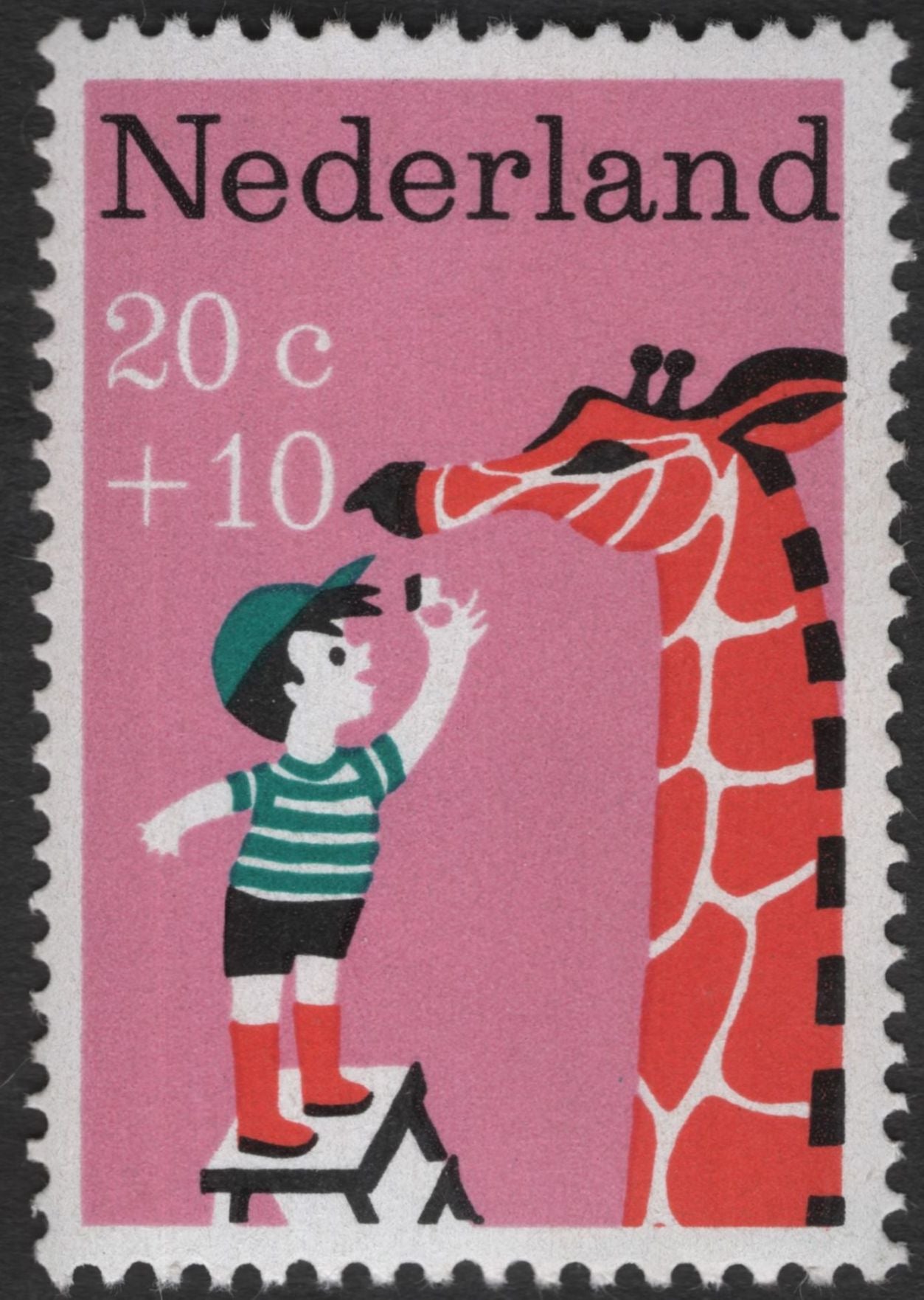 SCG11869 - Netherlands Children’s Charity (Kinderzegels) Illustrated Semi-Postal Set