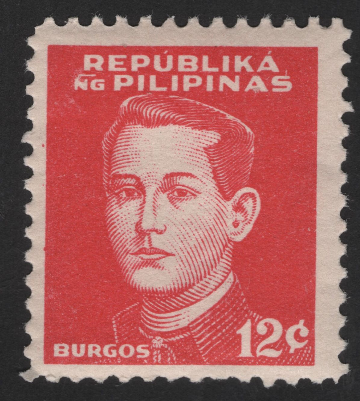 SCG13546 - Philippines 12¢ José Burgos Definitive Stamp